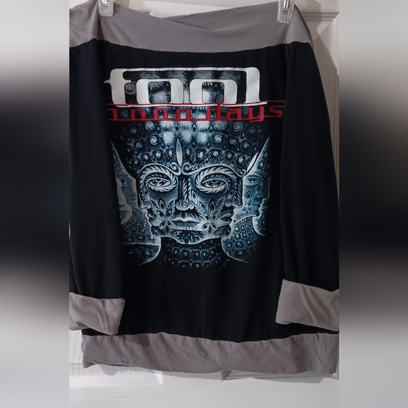 Tool- 10000 Days Album Cover- Cold Shoulder Custom Made 3/4 Sleeve Top XL - Picture 2 of 6